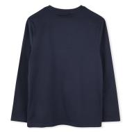Hugo Boss J52727 – Marineblaues T-Shirt für Jungen Ansicht 2
