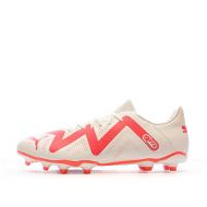Chaussures Football Blanc/Rose Homme Future Play pas cher