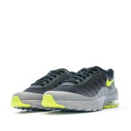 Baskets Grise/Jaune Fluo Garçon Nike Air Max Invigor vue 6