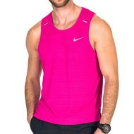 Débardeur Rose Homme Nike Miler pas cher