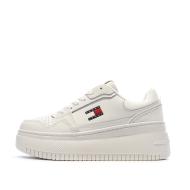 Baskets Beiges Femme Tommy Hilfiger Retro pas cher