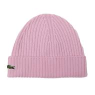 Bonnet Rose Femme Lacoste RB0001 pas cher