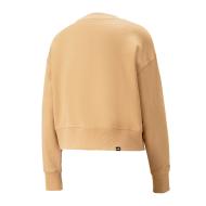Sweat Beige Femme Puma Her Crew vue 2