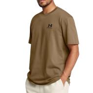 T-shirt Kaki Homme Under Armour Heavy pas cher