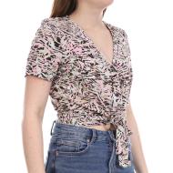 Blouse Rose/Turquoise/Beige Femme Vero Moda Easy