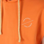 Sweat Manches Courtes Orange Homme Deeluxe Disco vue 3