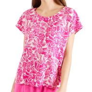 Blouse Rose/Blanc à Motifs Femme JDY Piper pas cher