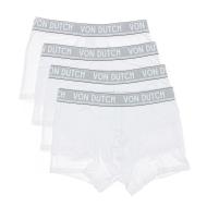X4 Boxers Homme Blanc Von Dutch ORIAS vue 2