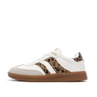 Baskets Blanc/léopard Femme Teddy Smith Zapato Blanco pas cher