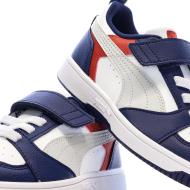 Puma Rebound Sneaker Blau/Weiß/Rot für Jungen Ansicht 7