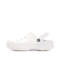 Sandales Crocs Blanches Mixte Baya Lined Clog pas cher