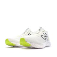 Baskets Blanc/Jaune Homme New Balance vue 6