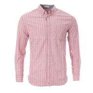 Chemise Rouge/Blanc Homme Pepe jeans Lucius pas cher