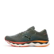 Chaussures de Running Gris Foncé Homme Mizuno Wave Sky 6 pas cher