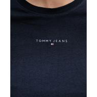 T-Shirt Marine Femme Tommy Hilfiger Linears vue 3