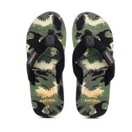 Tongs Kaki/Noir Homme Kaporal Bamao vue 3