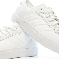 Baskets Blanches Homme Adidas Court Revival vue 7