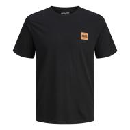 T-Shirt Noir Homme Jack & Jones Brandy pas cher