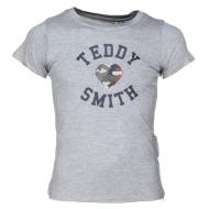 T-shirt gris chiné enfant Teddy Smith Twelvo