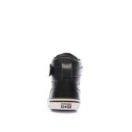 Baskets Noires Garçon Converse Pro Blaze Strap Leather vue 3