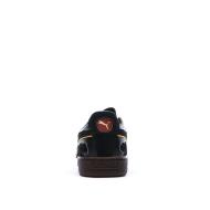 Baskets Noir/Marron Junior Puma Suede 4 One Piece vue 3