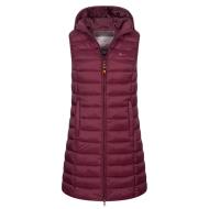 Doudoune sans manche Prune Femme Geographical Norway Vatikolor