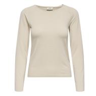T-Shirt Manches Longues Beige Femme JDY Kaiser