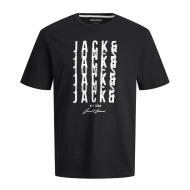 T-shirt Noir Garçon Jack & Jones Delvin