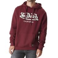 Sweat à Capuche Bordeaux Homme Von Dutch BRANDO
