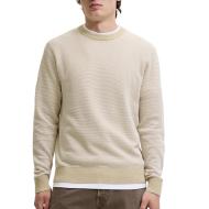 Pull Beige Homme Jack & Jones Globe Knit