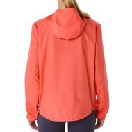 Veste Orange Femme Asics Core vue 2