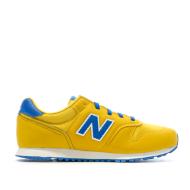 Baskets Jaune Garçon New Balance Yc37 vue 2