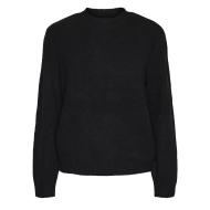 Pull Noir Femme Pieces Emma pas cher