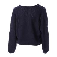 Pull Marine Fille Teddy Smith Academy vue 2