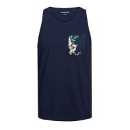 Débardeur Marine Garçon Jack & Jones Pocket Tanktop