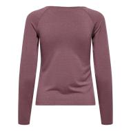 T-Shirt Manches Longues Rose Femme JDY Kaiser vue 2