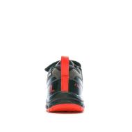 Baskets Grise/Rouge Garçon Salomon Xa Pro V8 vue 3