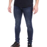 Jean Skinny Bleu Foncé Homme Teddy Smith Flash pas cher