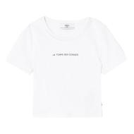 T-Shirt Blanc Fille Le Temps Des Cerises  Yukongi pas cher