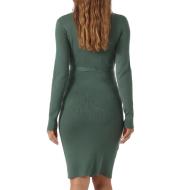 Robe de grossesse Verte Femme Mamalicious Jacina vue 2
