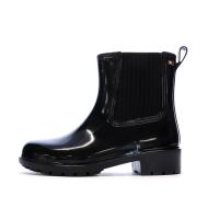 Bottes de Pluie Noir Femme Tommy Hilfiger Flag Hardware Rainbow pas cher