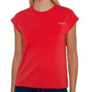 T-shirt Rouge Femme Pepe jeans Bloom0