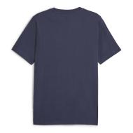 T-shirt Marine Homme Puma Squad Badge vue 2