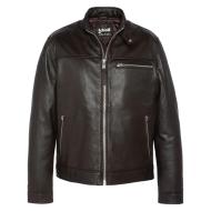 Blouson en cuir Marron Homme Schott Blouson WILLIAM pas cher