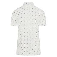 Polo de golf Lacoste Hombre Blanco regular fit protección UV ver 3