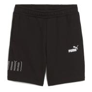 Short Noir Garçon Puma Sport Graphic pas cher