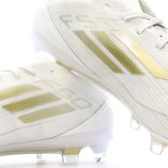 Chaussures de Foot Blanc/Doré Homme Adidas F50 PRO FG vue 7