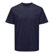 T-shirt Marine Homme Only & Sons Life Stitch