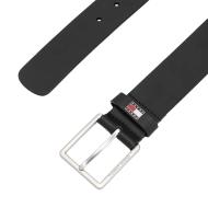 Ceinture Noire Homme Tommy Hilfiger Flag Leather 4.0 vue 2
