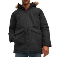 Parka Noir Homme Jack & Jones Craft